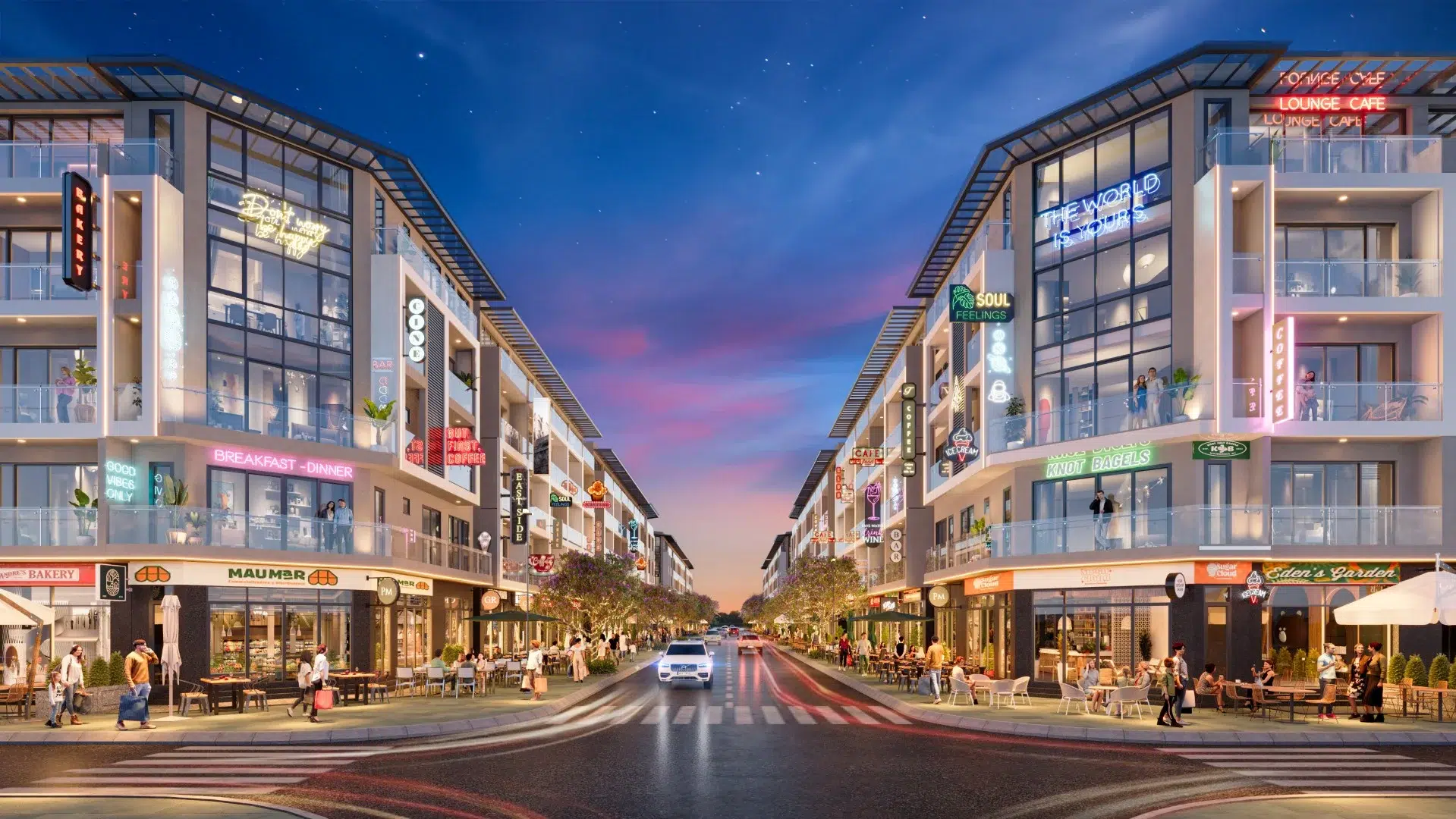 Phoi canh shophouse hanoi oriental gia lam